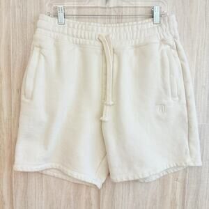 The Marathon Fleece Shorts Men XL Tmc Nipsey Hussle Ivory Heavy Cotton 6” READ